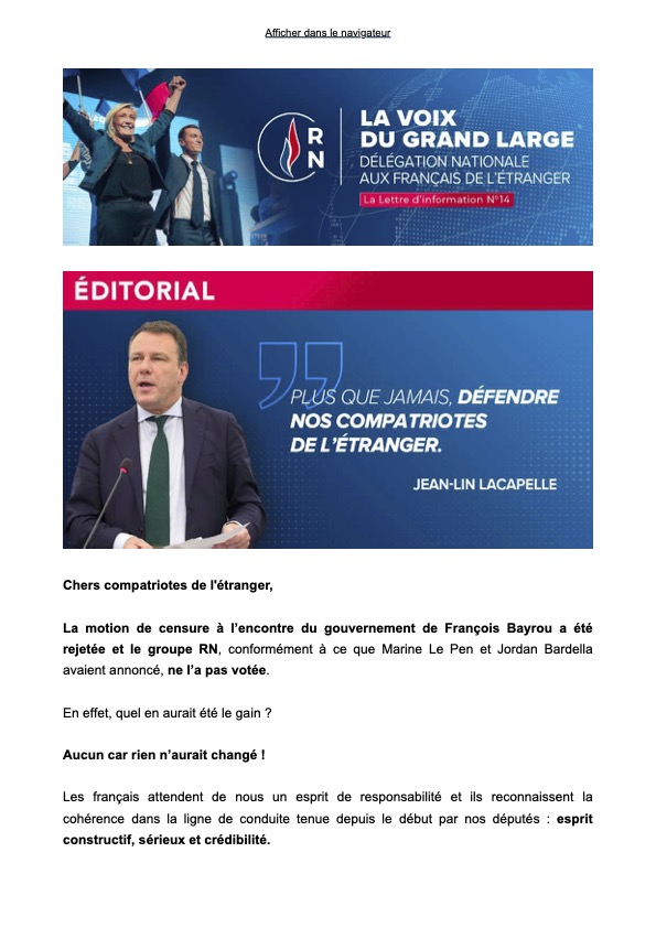 La Voix du Grand Large - Juillet 2025